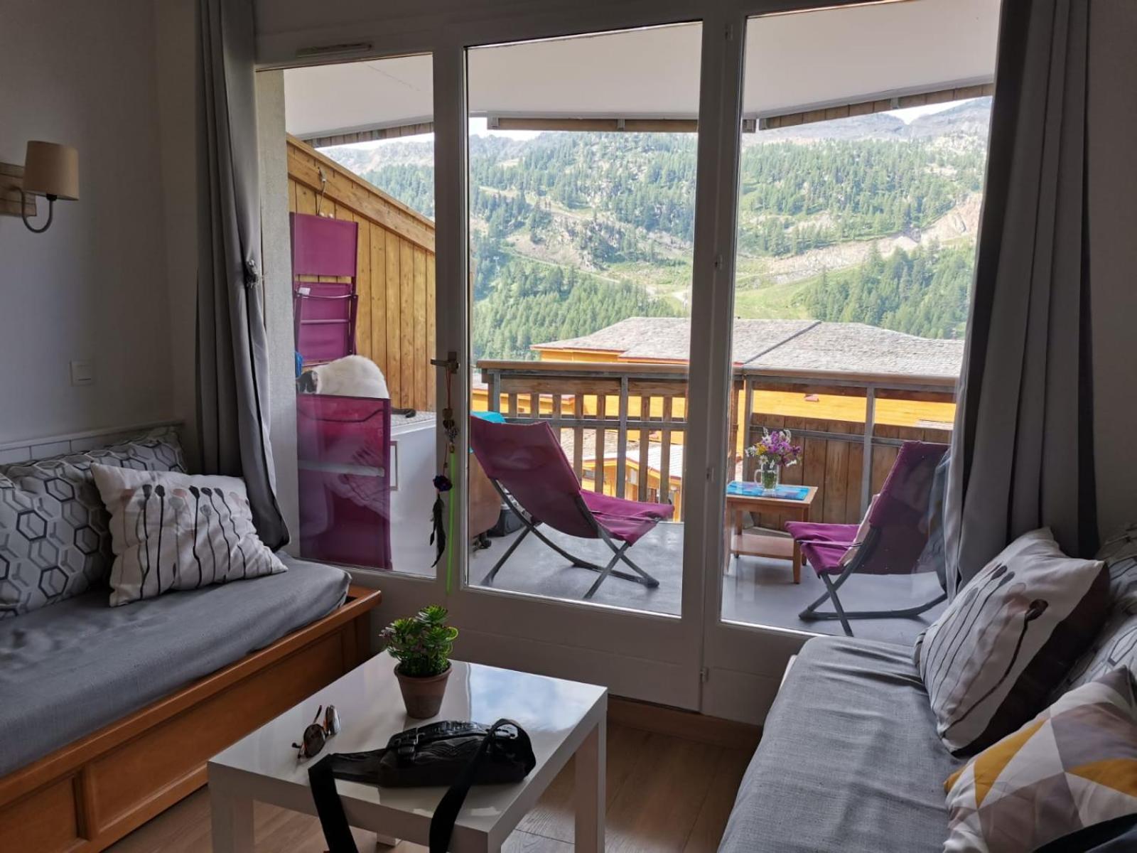 Apartamento 2 Pieces Avec Terrasse Et Vue Sur Les Pistes Isola 2000 Exterior foto